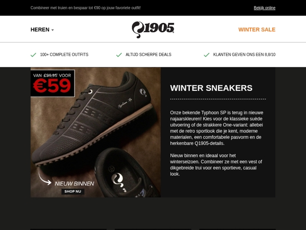 Nieuwe Winter Sneakers!