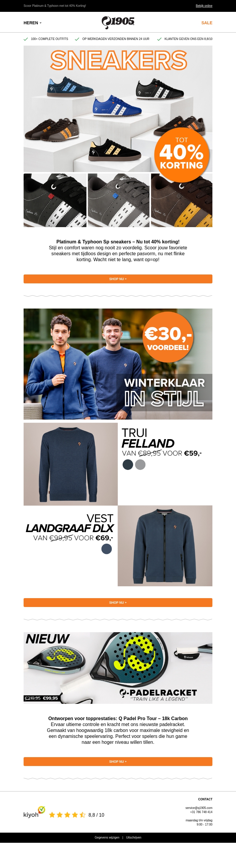 Sneakers in de sale! Sneakers in de sale!