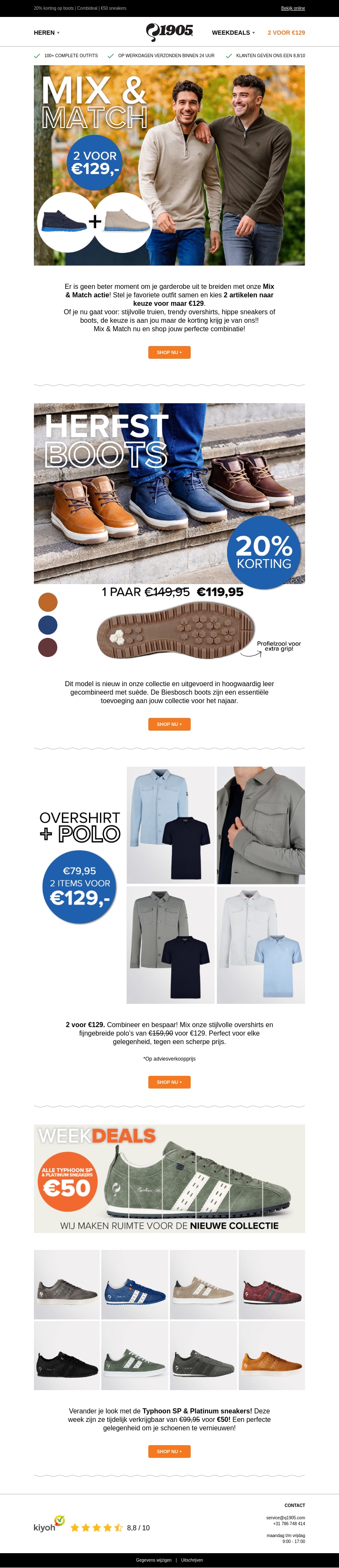 Shop nu de NIEUWE collectie met Mix&Match voordeel! 🙌🏻 Shop nu de NIEUWE collectie met Mix&Match voordeel! 🙌🏻