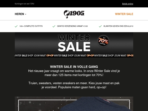 Shop op maat in de Winter Sale! ❄️