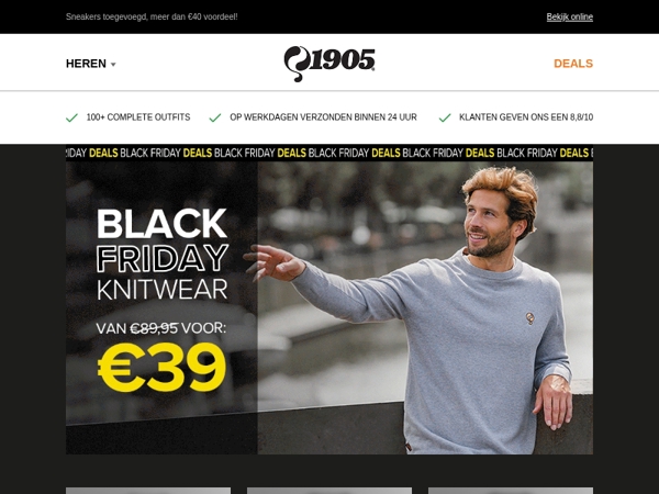 Black Friday €39 Deals!