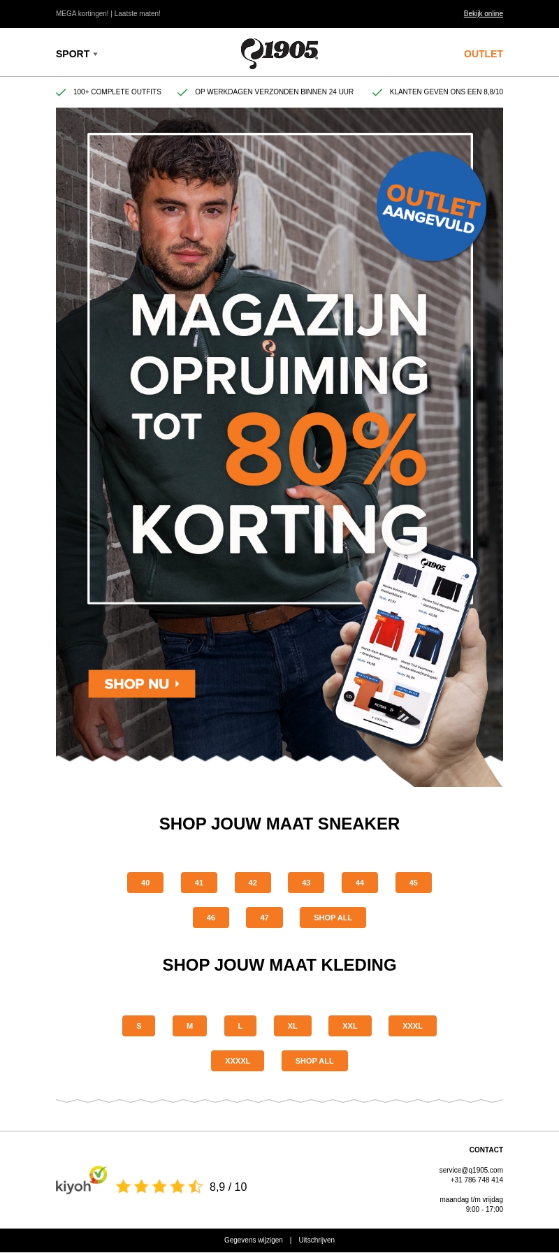 WIJ RUIMEN OP! Tot wel 80% korting! 🛍️ WIJ RUIMEN OP! Tot wel 80% korting! 🛍️