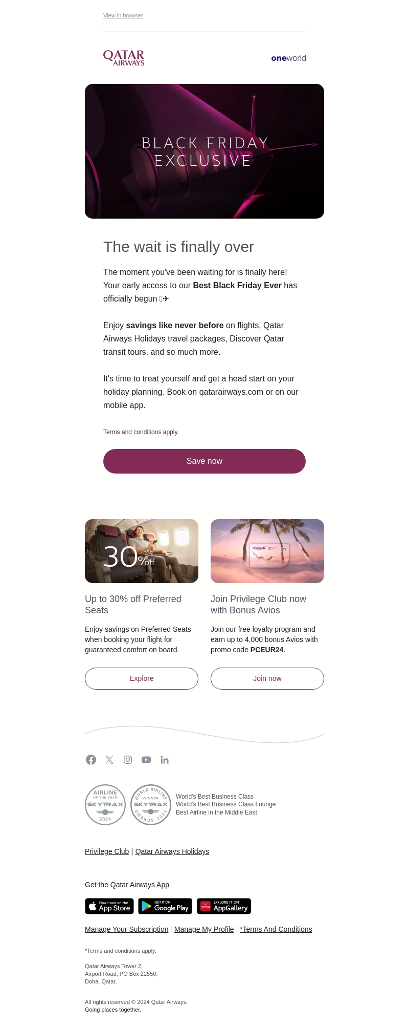 Our Best Black Friday is here! Our Best Black Friday is here!