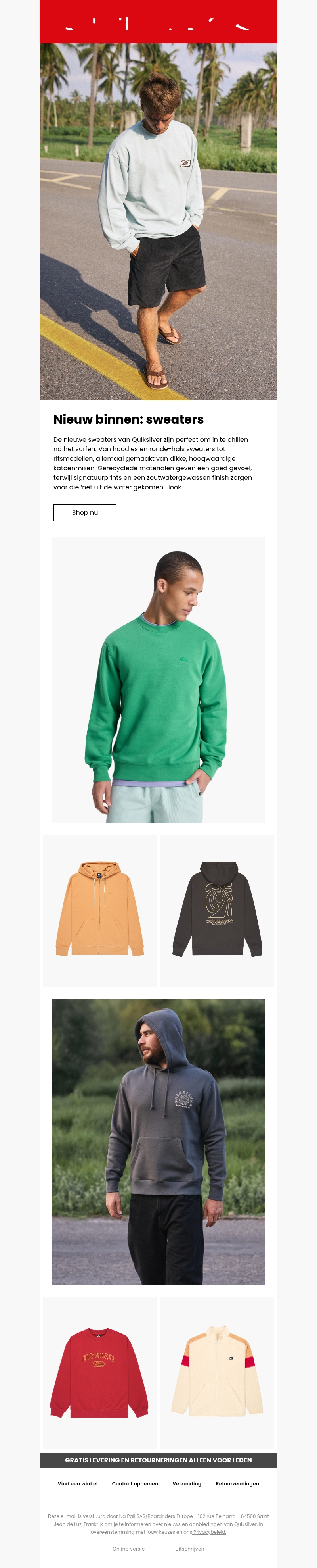 De nieuwste sweaters zijn er! De nieuwste sweaters zijn er!