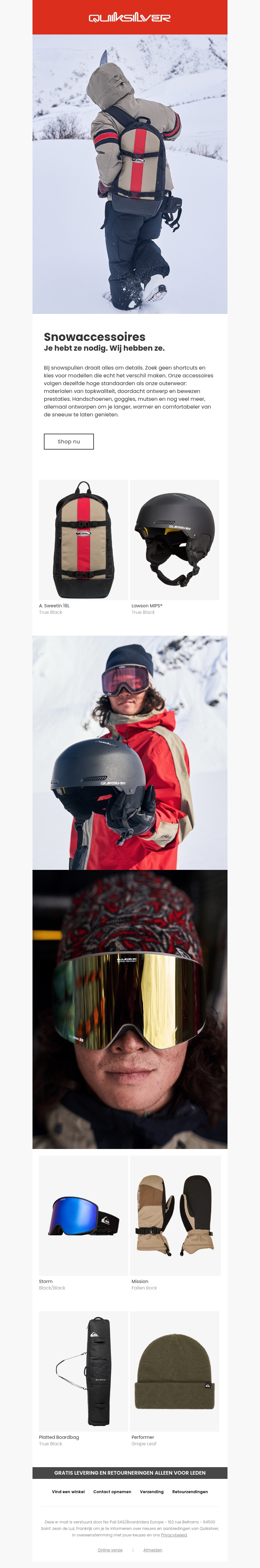 De beste snowaccessoires De beste snowaccessoires
