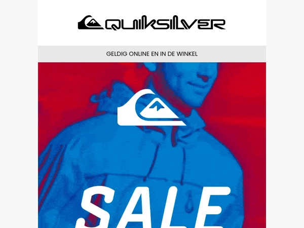 De sale gaat door, laatste beschikbare maten!