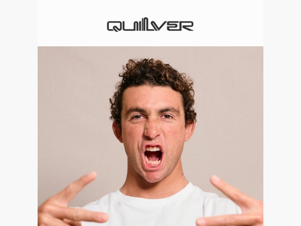 Er zijn nieuwe Quiksilver T-shirts binnen 🍂