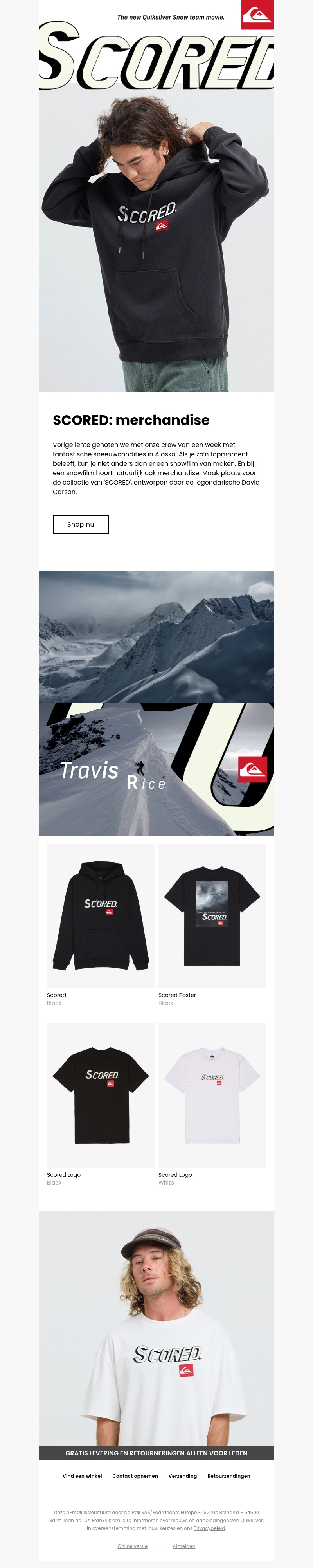 Wil je merchandise scoren? Wil je merchandise scoren?