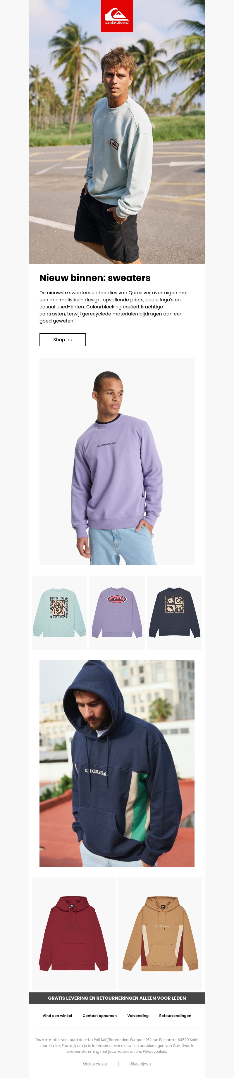 Nieuwe sweaters en hoodies! Nieuwe sweaters en hoodies!
