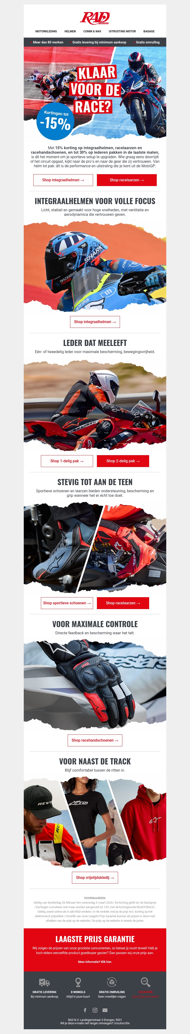 Groen licht voor MotoGP kortingen!🏁 Groen licht voor MotoGP kortingen!🏁