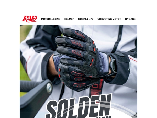 Handschoenvoordeel. SOLDEN bij RAD.
