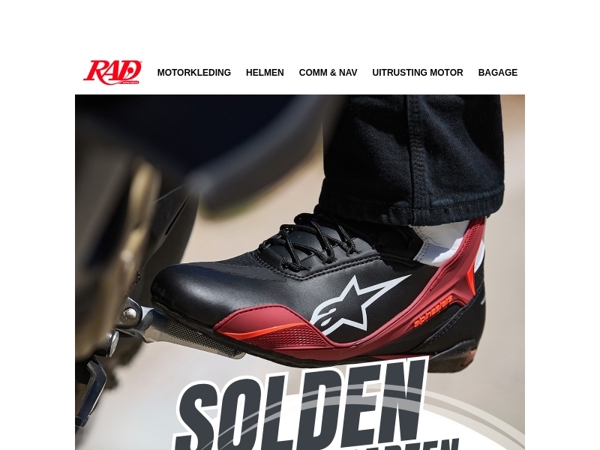 Lage prijzen op laarzen en –schoenen. SOLDEN bij RAD.