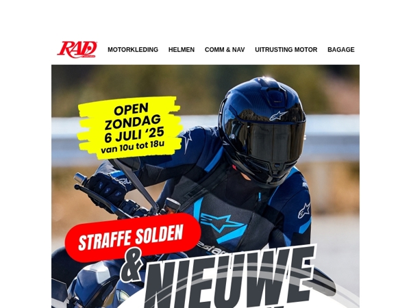 SOLDEN: ook de nieuwe collecties doen mee - Open nu zondag en er is airco! ❄️