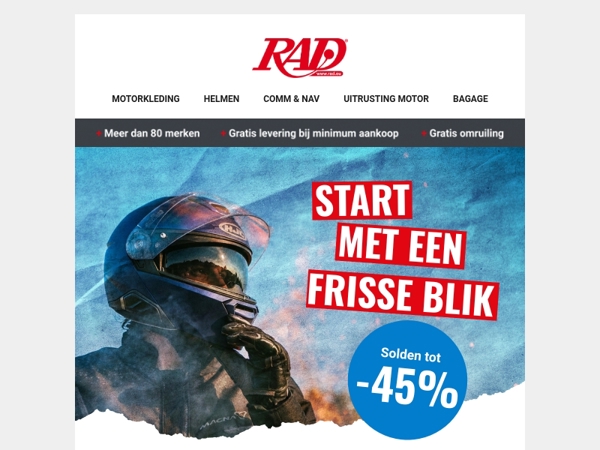 🔥 Soldenkortingen tot wel -45% 🔥 op helmen van je favoriete merken!