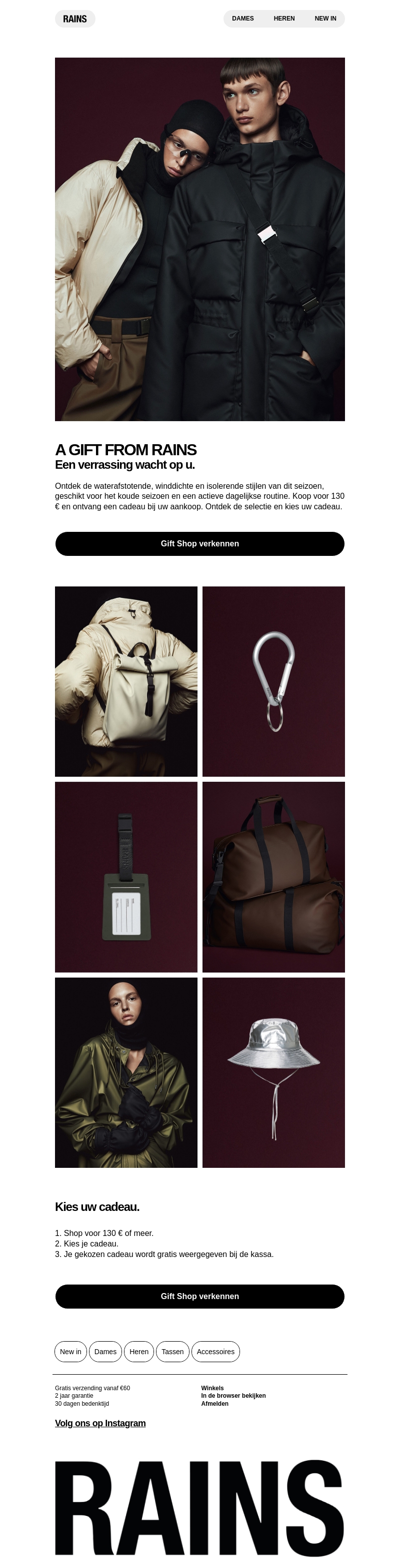 Een speciale verrassing van Rains Een speciale verrassing van Rains