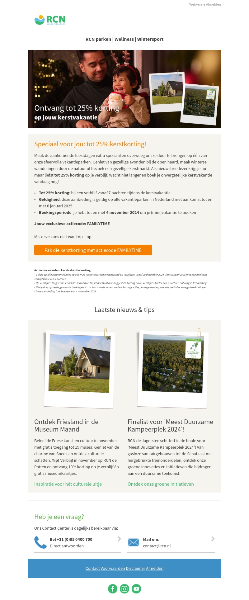 Grijp je kans: exclusieve korting voor de kerstvakantie! 🎄 Grijp je kans: exclusieve korting voor de kerstvakantie! 🎄