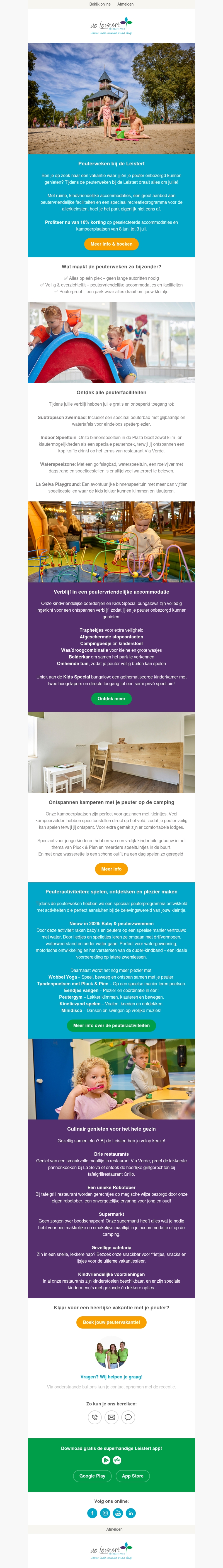 Vier de peuterweken in Juni met 10% korting! Vier de peuterweken in Juni met 10% korting!