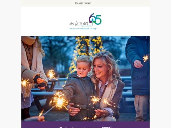 Wij wensen jullie een stralend 2026! ✨