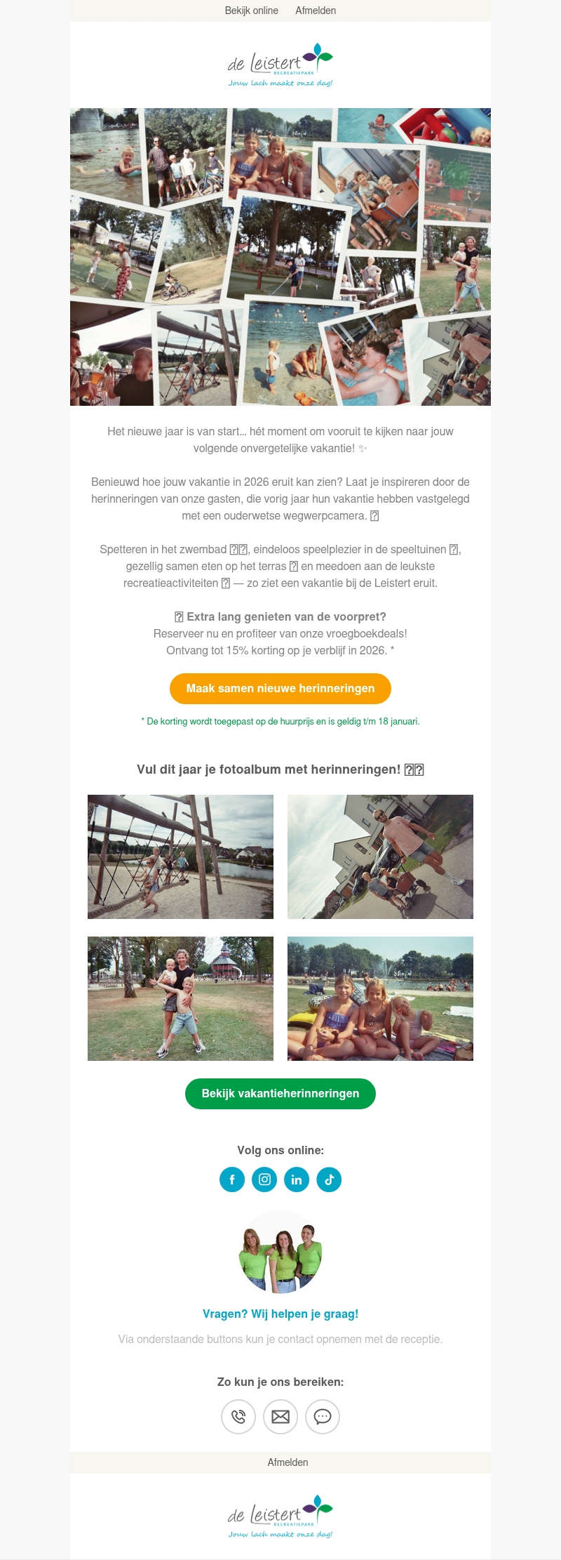 Maak dit jaar herinneringen om nooit te vergeten ๐ธ Maak dit jaar herinneringen om nooit te vergeten ๐ธ