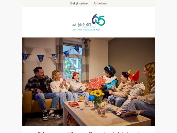 O, kom er eens kijken: Sinterklaasweekenden bij de Leistert! 🎁