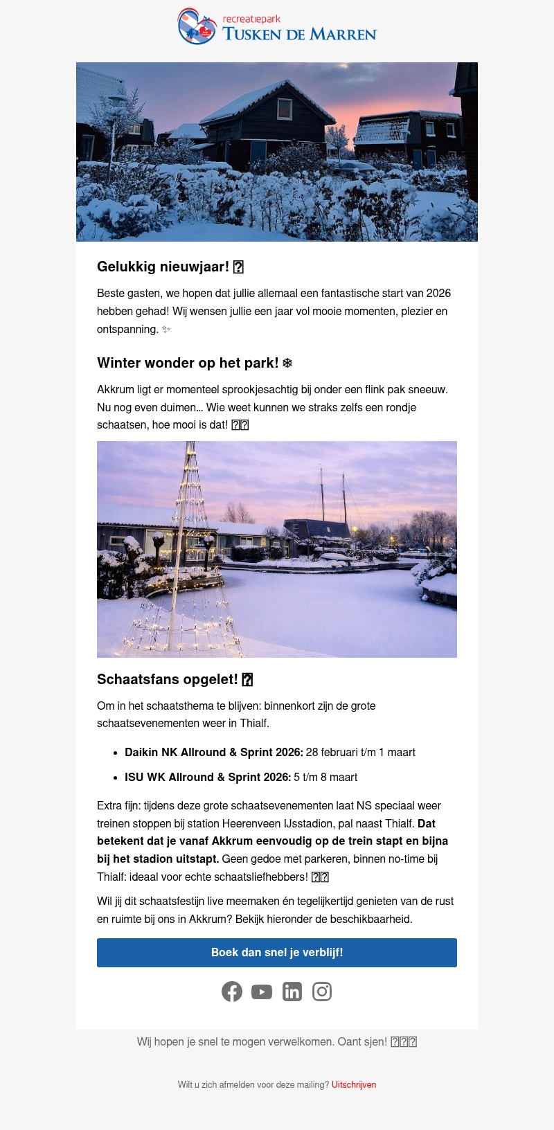 Nieuw jaar, winterse sferen & schaatsevent bij Thialf ❄️⛸️ Nieuw jaar, winterse sferen & schaatsevent bij Thialf ❄️⛸️