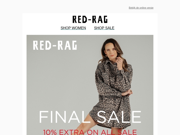 LAST DAYS SALE