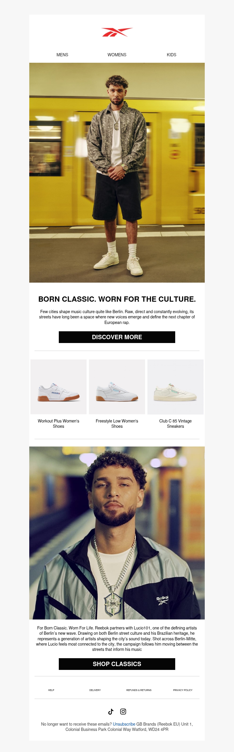 Born Classic. Worn for the Culture. Born Classic. Worn for the Culture.
