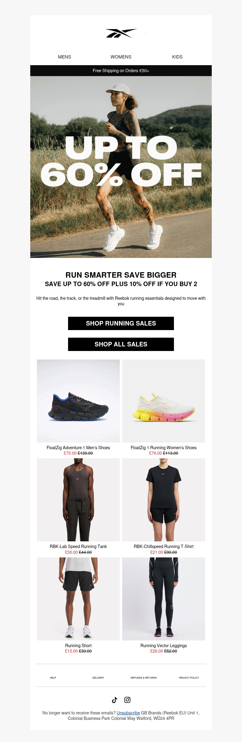 Your Run Starts Here: Up to 60% Off Running Gear Your Run Starts Here: Up to 60% Off Running Gear
