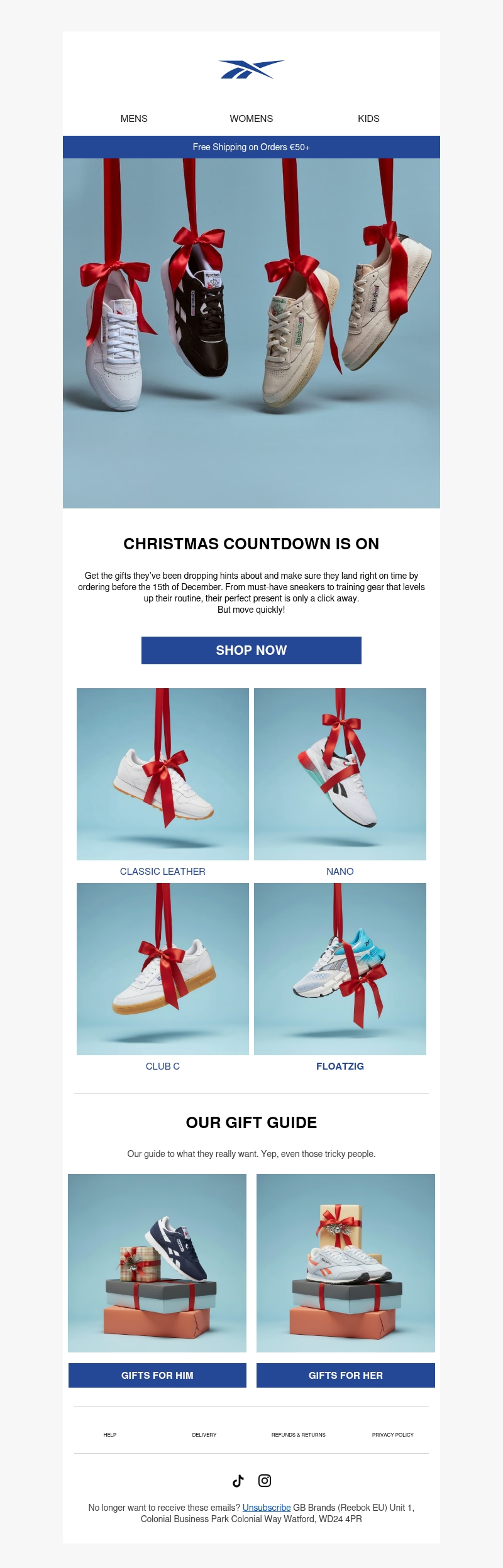 Don’t Leave It Too Late For Christmas Delivery… Don’t Leave It Too Late For Christmas Delivery…