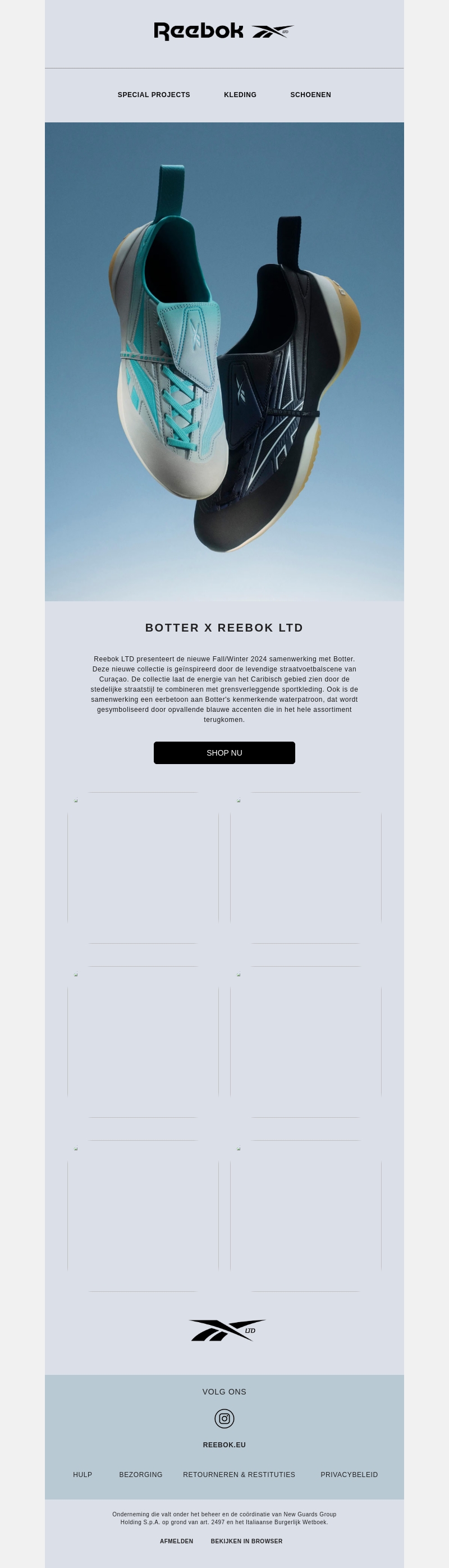 Botter X Reebok LTD Botter X Reebok LTD