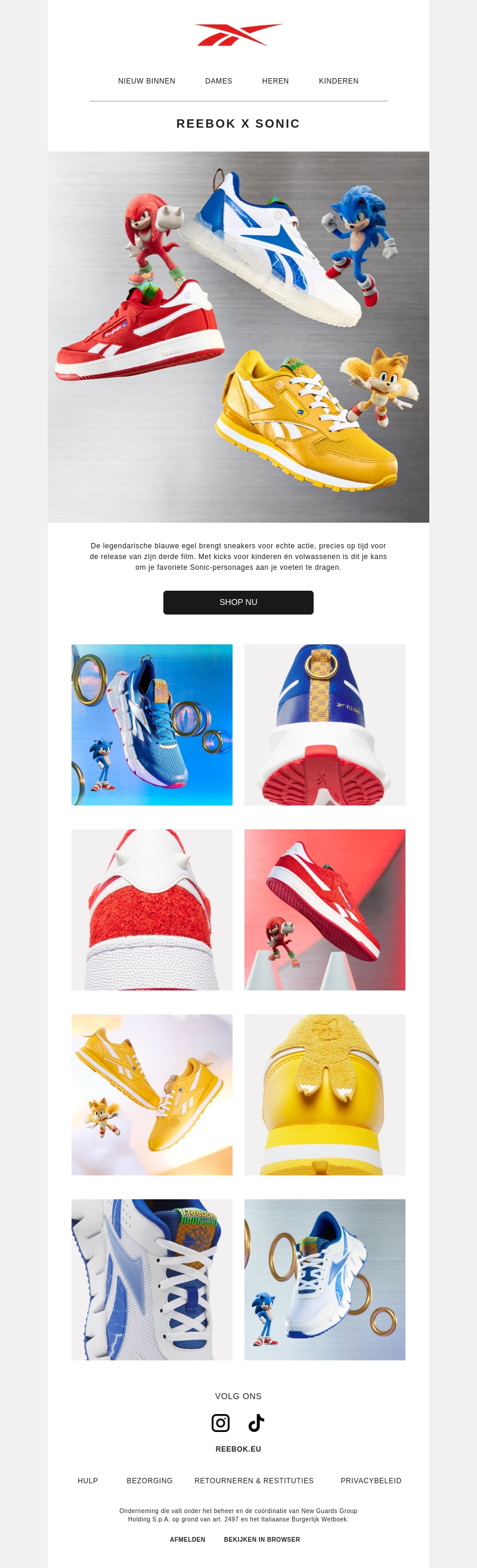 REEBOK X SONIC REEBOK X SONIC