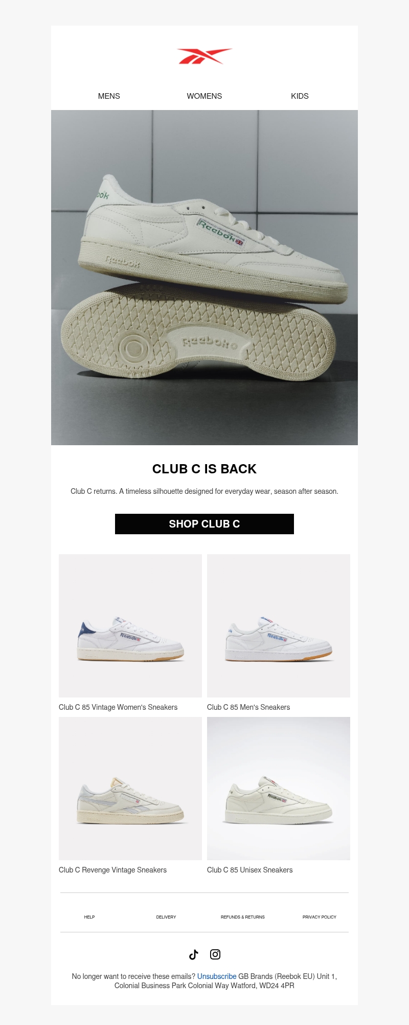 Club C is back. A Classic, returned Club C is back. A Classic, returned