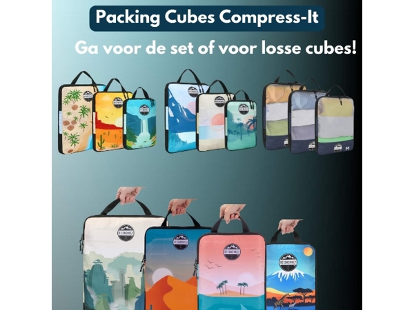 Uitgelicht: Losse packing cubes
