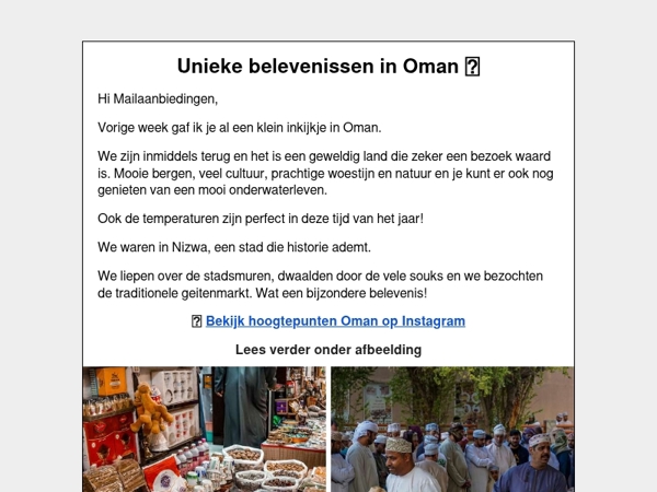 Oman: Geitenmarkt, vallende sterren in woestijn en meer