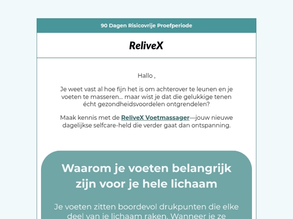 Wist je dat een voetmassage je circulatie kan verbeteren?