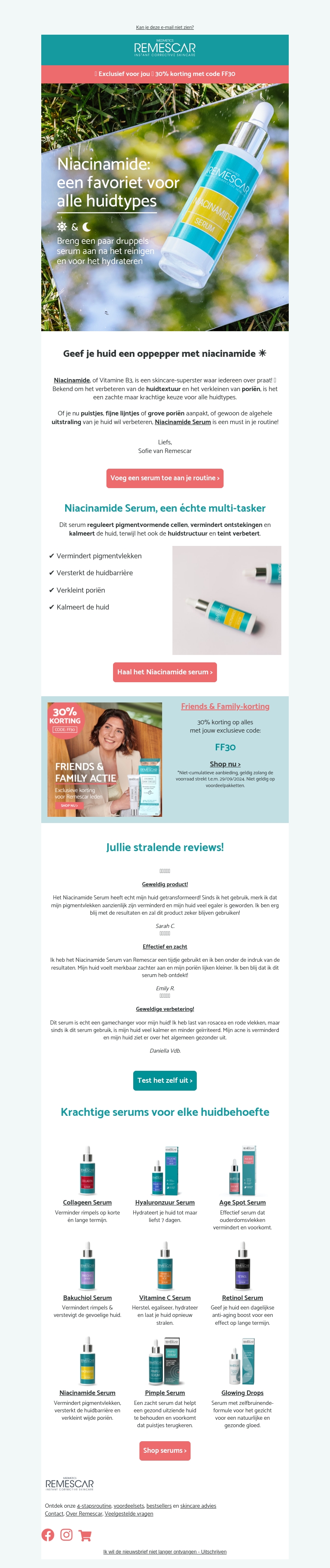 π Ervaar het kalmerend effect van niacinamide! π Nu met 30% korting π π Ervaar het kalmerend effect van niacinamide! π Nu met 30% korting π