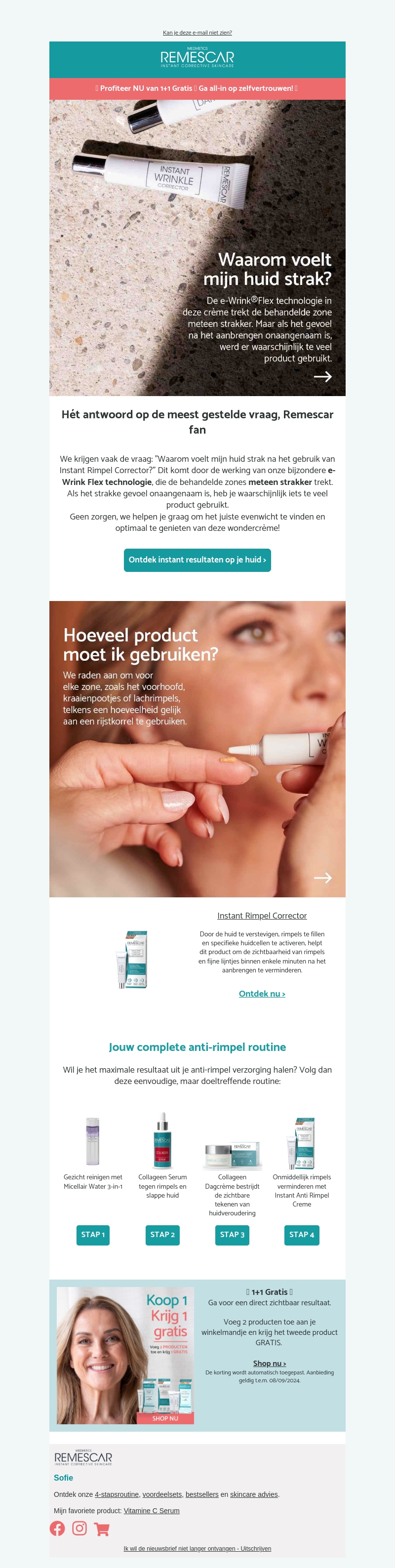 π€ Meest gestelde vraag: Waarom voelt mijn huid strak na Instant Rimpel Corrector? π€ Meest gestelde vraag: Waarom voelt mijn huid strak na Instant Rimpel Corrector?