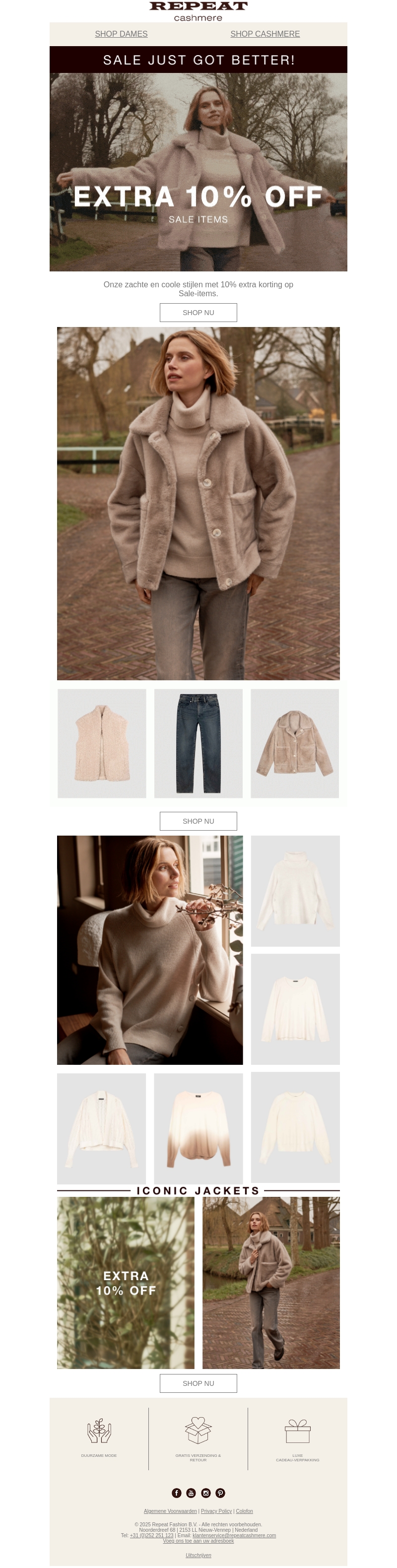 Extra 10% off SALE items Extra 10% off SALE items