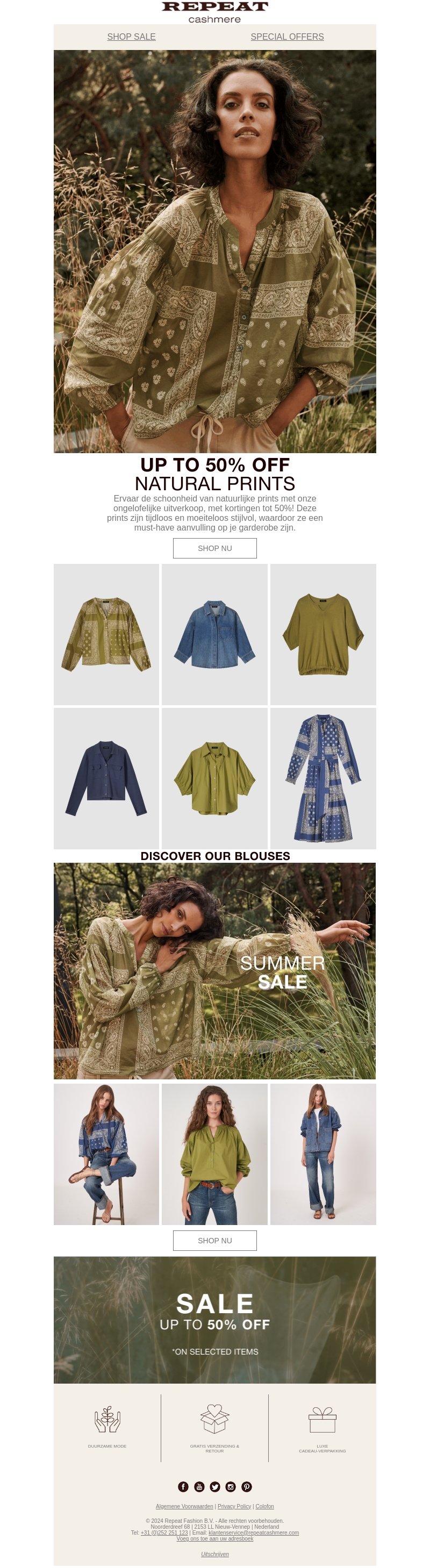 Up to 50% off Natural Prints Up to 50% off Natural Prints