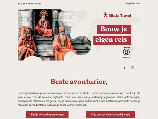 Bestemmingen waar je niet meteen aan denkt