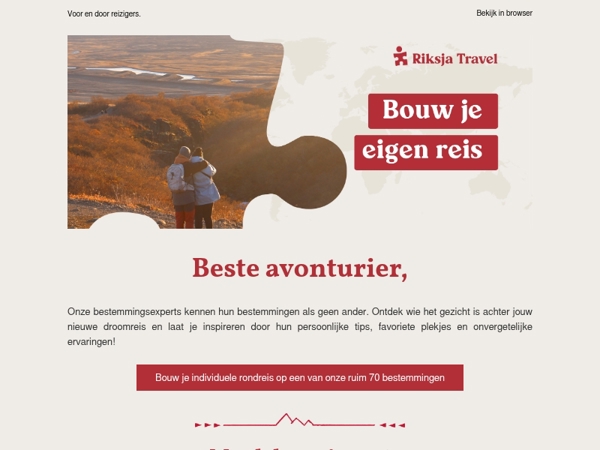 Ontmoet de bestemmingsexperts achter jouw reis!