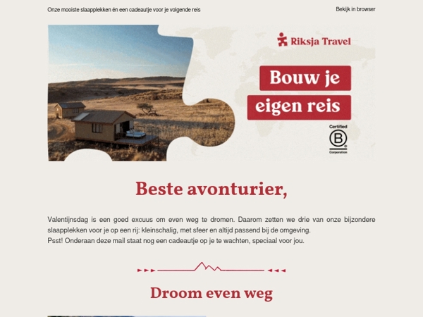 ❤️ Speciaal voor jou