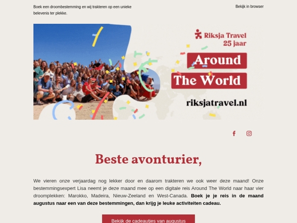 🎁 Ontdek de cadeautjes van deze maand!