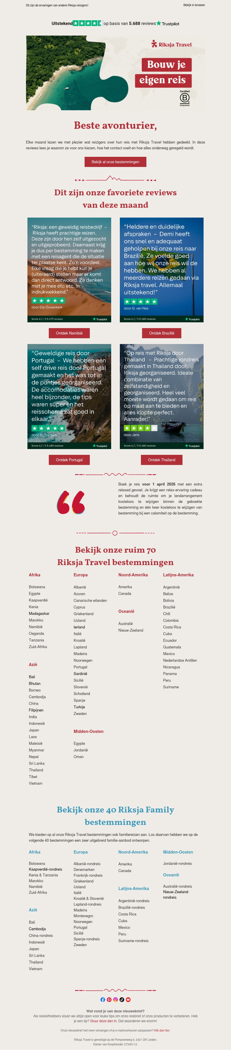 Zo kijken reizigers terug op hun Riksja-reis Zo kijken reizigers terug op hun Riksja-reis