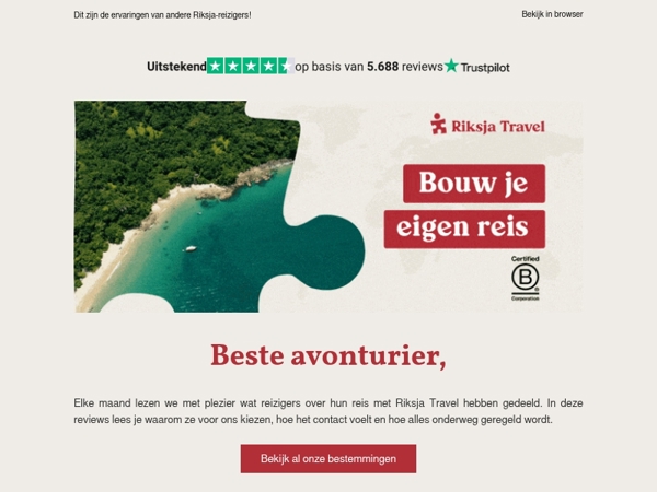 Zo kijken reizigers terug op hun Riksja-reis