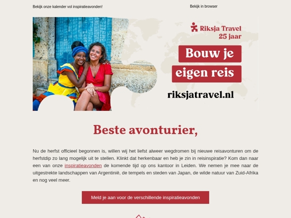 Zin in een avond vol reisinspiratie?