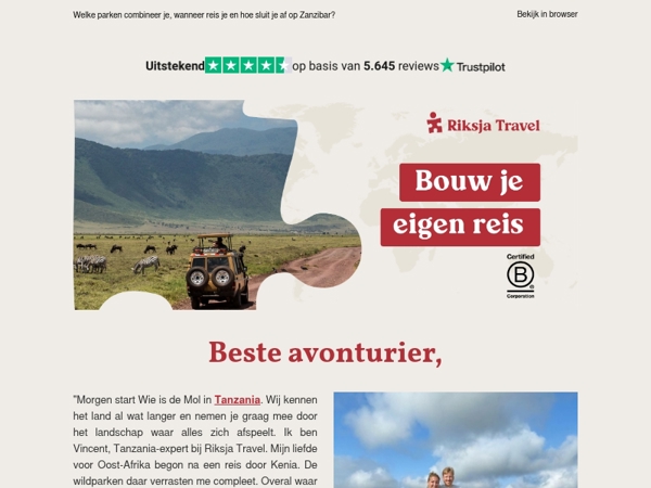 Vincent’s tips voor Tanzania