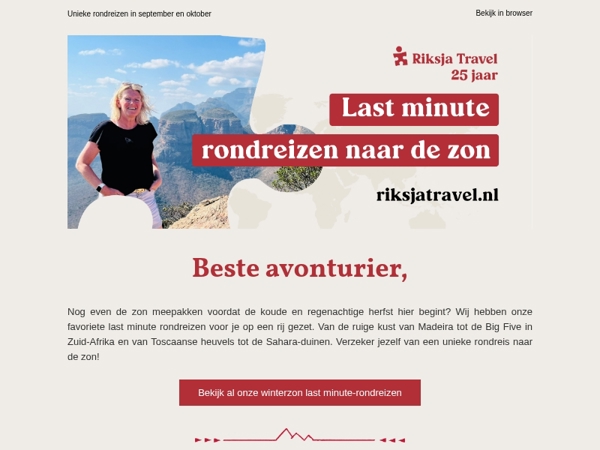 Reis de zon achterna met deze last minutes!