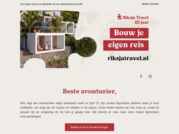 Droom even weg bij onze bijzondere overnachtingen