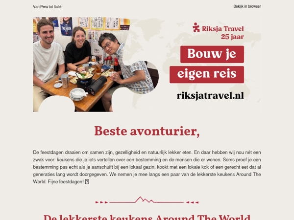 Dit zijn de lekkerste keukens Around The World